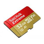 MEMORIA SANDISK MICRO SDHC 32GB EXTREME 100MB-S 4K CLASE 10 A1 V30 C-ADAPTADOR SDSQXAF-032G-GN6MA