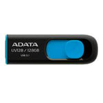 MEMORIA FLASH ADATA UV128 128GB USB 3.2 NEGRO-AZUL (AUV128-128G-RBE)