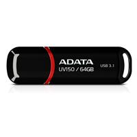 MEMORIA ADATA 64GB USB 3.2 UV150 NEGRO (AUV150-64G-RBK9
