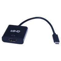 ADAPTADOR GHIA CONVERTIDOR USB 3.1 TIPO C MACHO A HDMI HEMBRA - SALIDA DE VIDEO 4K