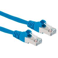 CABLE PATCH,INTELLINET,741484, CAT 6A,  2.1M( 7.0F) S-FTP AZUL