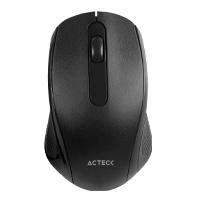 MOUSE ACTECK OPTIMIZE MI240 - INALAMBRICO - RECEPTOR USB 2.4 GHZ - OPTICO - 1200 DPI - ERGONOMICO - SENSOR OPTICO - WIN - LINUX - 2 BOTONES SCROLL - NEGRO - AC-928885