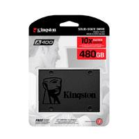 UNIDAD SSD KINGSTON 480GB SATA 3 2.5  500-450 MB-S R-W(SA400S37-480G)