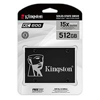 UNIDAD SSD KINGSTON SKC600 512GB SATA 3 2.5  (SKC600-512G)
