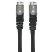 CABLE PATCH INTELLINET CAT 6a, 7.6 MTS (25.0F) S-FTP NEGRO 741569