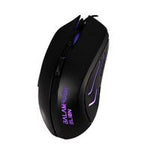 MOUSE BALAM RUSH ELION GM330 - ALAMBRICO - USB - 5 BOTONES - LED 4 COLORES - 2400 DPI -COLOR NEGRO-BR-929707