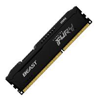 MEMORIA DDR3 KINGSTON FURY BEAST BLACK 8GB 1600MHZ DIMM(KF316C10BB-8)