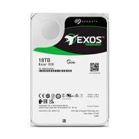 DISCO DURO INTERNO SEAGATE EXOS X20 18TB 3.5 ESCRITORIO SATA3 6GB-S 256MB 7200RPM 24X7 HOTPLUG NAS-NVR-SERVER-DATACENTER