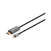 CABLE USB C A DISPLAYPORT M-M 3 MTS 8K60HZ MANHATTAN 354851