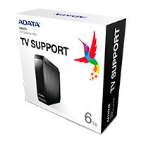 DISCO DURO EXTERNO ADATA HM800 6TB ESCRITORIO 3.5 USB 3.2 WINDOWS MAC LINUX ADAPT ALIMENTACION COLOR NEGRO (AHM800-6TU32G1-CUSBK)