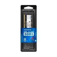 MEMORIA ADATA SODIMM DDR5 8GB PC5-38400 4800MHZ CL40 260PIN 1.1V LAPTOP-AIO-MINI PCS (AD5S48008G-S)