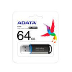 MEMORIA ADATA 64GB USB 2.0 C906 NEGRO (AC906-64G-RBK)