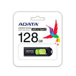 MEMORIA ADATA 128GB USB TIPO C UC300 RETRACTIL NEGRO VERDE (ACHO-UC300-128G-RBK-GN)