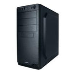 GABINETE ACTECK MILAN GM470 - MEDIA TORRE - ATX, MICRO ATX, MINI ITX - FUENTE 500W - VENTILADOR INCLUIDO - METAL - NEGRO - AC-932585