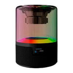 BOCINA ACTECK GLEE PURE AP30 - INALAMBRICA - BLUETOOTH - CONEXION TWS 3.5 MM - SONIDO ESTEREO - 5 W - ILUMINACION LED - NEGRO - AC-936422