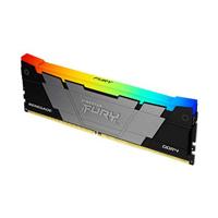 MEMORIA RAM KINGSTON DIMM DDR4 8GB 3200MT-S FURY RENEGADE BLACK XMP RGB CL16 288PIN 1.35V C-DISIPADOR DE CALOR P-PC-GAMER-ALTO RENDIMIENTO (KF432C16RB2A-8)