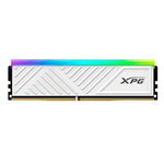 MEMORIA XPG SPECTRIX D35G UDIMM DDR4 8GB PC4-25600 3200MHZ CL16 288PIN 1.35V RGB CON DISIPADOR PC-GAMER COLOR BLANCO (AX4U32008G16A-SWHD35G)