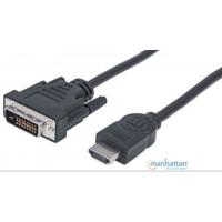 CABLE VIDEO HDMI MANHATTAN DVI-D M-M  1.8M 372503