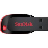 MEMORIA SANDISK 16GB USB 2.0 CRUZER BLADE Z50 NEGRO C-ROJO SDCZ50-016G-B35