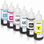 BOTELLA DE TINTA EPSON ECOTANK FOTO T673 MAGENTA L800 L1800 70ML T673320-AL