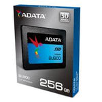 UNIDAD DE ESTADO SOLIDO SSD INTERNO 256GB ADATA SU800 2.5 SATA3 LECT. 560 ESCRIT. 520 MBS 7MM PC LAPTOP MINIPC ALTO RENDIMIENTO 3DNAND (ASU800SS-256GT-C)
