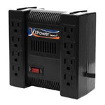 REGULADOR DE VOLTAJE MODELO COMPLET ERV-9-001 XP1300 1300VA - 650W CON SUPRESOR INTEGRADO 8 CONTACTOS. 120V ENTRADA-SALIDA. 60 MESES DE GARANTIA.