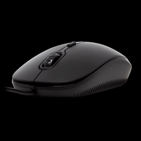 MOUSE VORAGO NEGRO OPTICO ALAMBRICO 4 BOT. USB 800-1,200 DPI MO-100