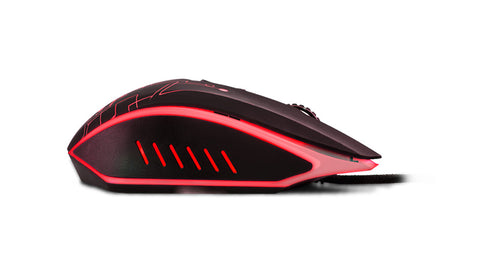 MOUSE VORAGO START THE GAME OPTICO ILUMINADO 1000-3200 DPIS USB MO-501