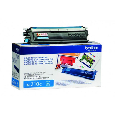 TONER BROTHER CYAN 1400 PAG PARA HL3040CN 3070CW MFC9010CN 9120 TN210C